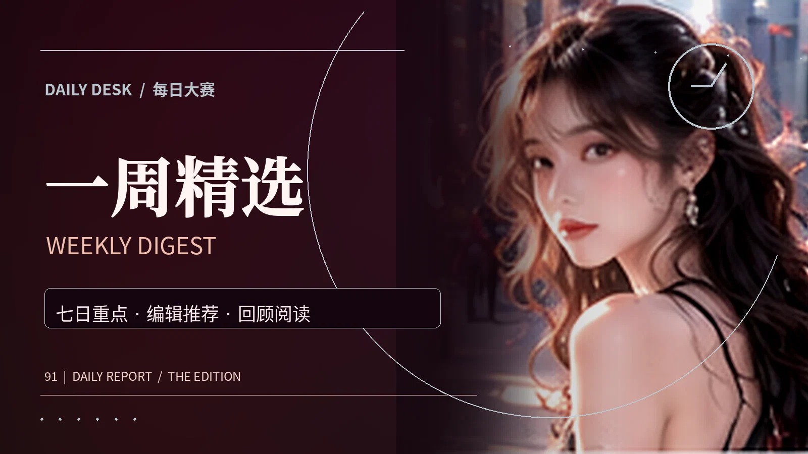 一周精选栏目主题配图
